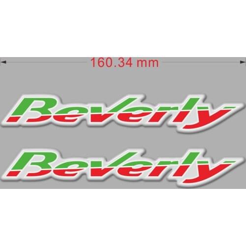 For Piaggio Vespa Beverly 125 300 350 500 3D Emblem Logo Stickers Decal 2015 2016 2017 2018 2019 2020