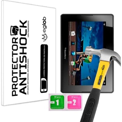 Screen protector Anti-Shock Anti-scratch Anti-Shatter compatible with Tablet BlackBerry 4G PlayBook