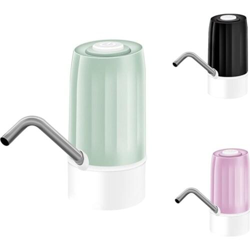 EAS-Electric Water Bottle Pump Barreled Water Automatic Drinking Water Dispenser USB Charge Water Pump for 4.5-19L