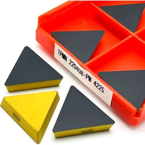 Milling turning tool TPMN160308 TPMN220408 PM4225 CNC Lathe Tool Carbide Insert TPMN 160308 220408 Carbide Steel processing