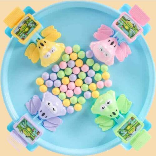 Wonderlife Toys Hungry Frogs Eating Beans Games Parent-Child Interactive Desktop Board Game Children Board Strategy Games Toy