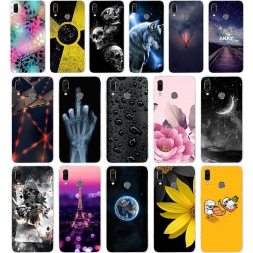 K silicone case for huawei honor 8x Case 6.5 inch Soft TPU Back Cover for huawei honor 8x Protect Phone shell Coque painting