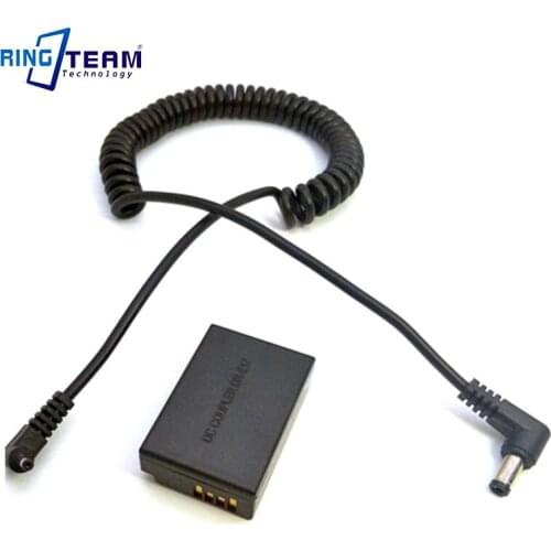 5.5x2.5mm 7.2V-8.4V Power DC Cable + LP-E17 Battery Connector DR-E17 DC Coupler for Canon EOS M3 and M5 Cameras Digital Cameras