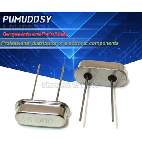10PCS hc-49s 16MHz Oscillator quartz resonator HC49S 49S 16M 16.000mhz crystal