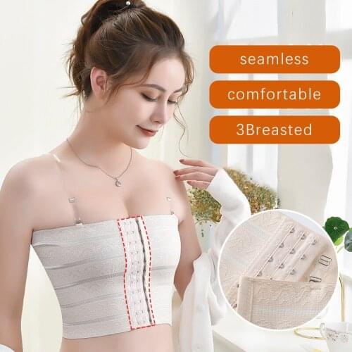 Women Chest Breasted Binder Shaper Back Support Breathable Tank Tops Slimming Shapewear Bust Collect Shapewear