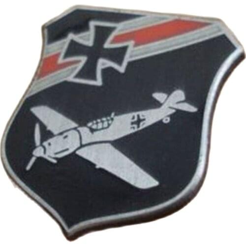 WWII WW2 German Air Force Stuka Cross Enamel Metal Badge Brooch Pin