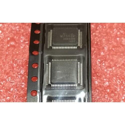 NEW 5pcs/lot W7500P 7500P 7500 QFP-64