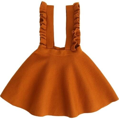 2020 New Baby Girl Sweater Dress Child Autumn Dress Kid Knitted Workwear Dress Sweater