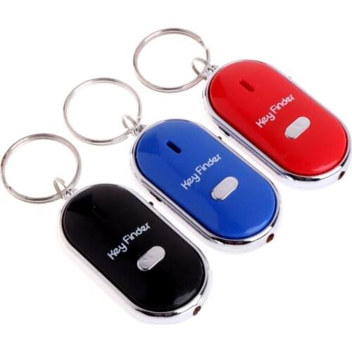 NEW Anti Lost Keys Finder Whistle Locator Find Keys Chain With Alarm Tracker Device