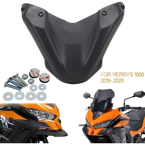 New Motorcycle Front Beak Fairing Extension Wheel Extender Cover For Kawasaki Versys 1000 2019 2020 VERSYS1000