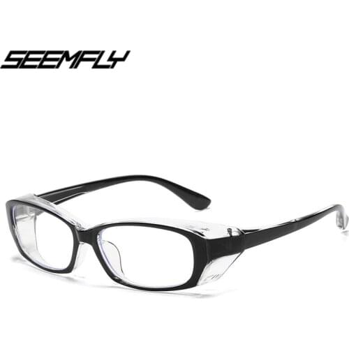 Seemfly Classic Full Frame Anti Blue Light Anti Fog Glasses Unisex Fashion Comfortable Clear Lens Eyeglasses Goggle New