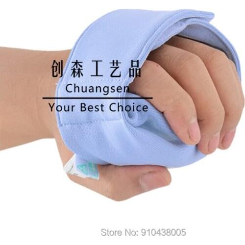 Hand contracture orthosis with or without finger separators, soft palm cushions for finger contractures prevention, health care