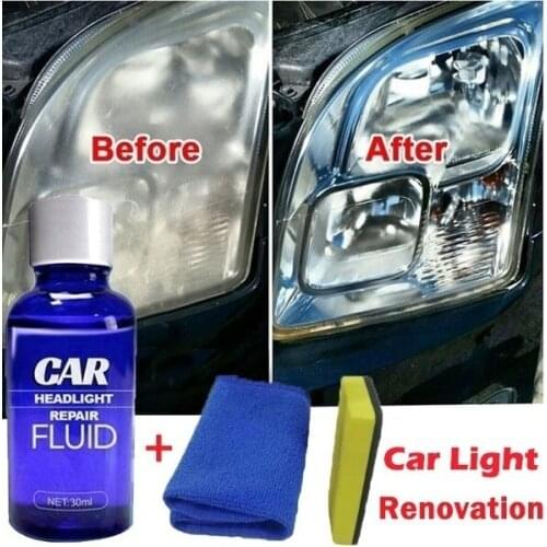 Car Headlight Repair Liquid Kit Coating for Peugeot 106 107 108 206 207 208 306 307 308 508 2008 3008 5008 RCZ Expert