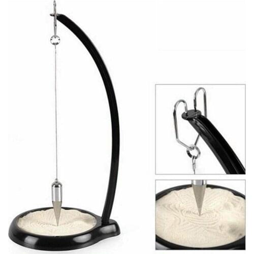 Creative Sand Painting Pendulum Gravity Stand Desktop Home Decor Ornaments With Sandbag Science Educational Healing Toys Gift