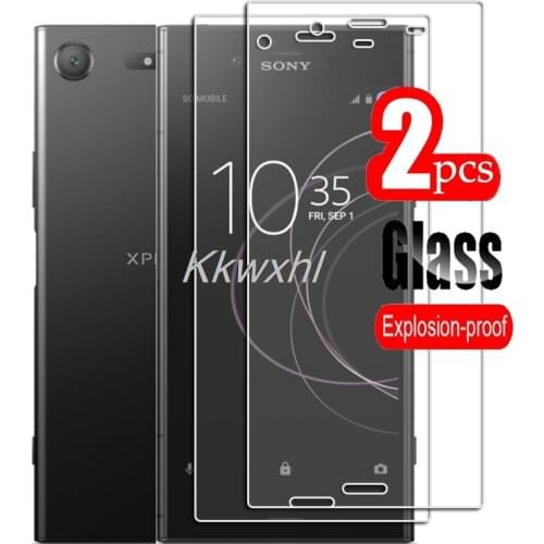 2PCS FOR Sony Xperia XZ1 High HD Tempered Glass Protective On G8342, F8341, F8342, G8343, SOV36 Phone Screen Protector Film