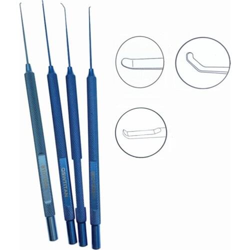 1pcs Titanium Membrane/retina spatula ophthalmic surgical instrument