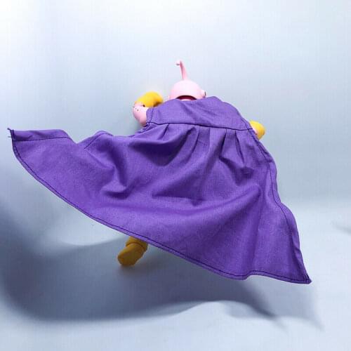 1/12 Scale Doll Clothing Accessories Purple Cloak Model for 6" Action Figure