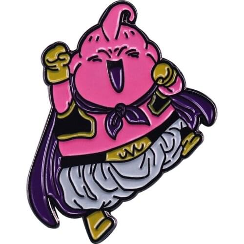 Anime Fighter Kawaii Majin Buu Lapel Pin