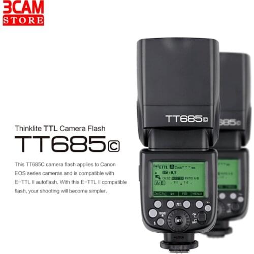 GODOX Flashligt TT685C TT685N TT685S TT685F TT685O Flash Speedlite Camera Flash Flashlight for Canon Nikon Sony Fujifilm Olympus