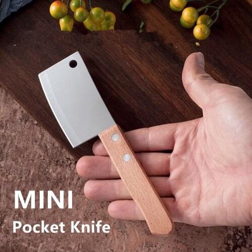 Pocket Knife Mini Knife Pocket Kitchen Knife Vegetable Cutter Cheese Knife Butter Knife Tourist Knife Survival Tactical Knife