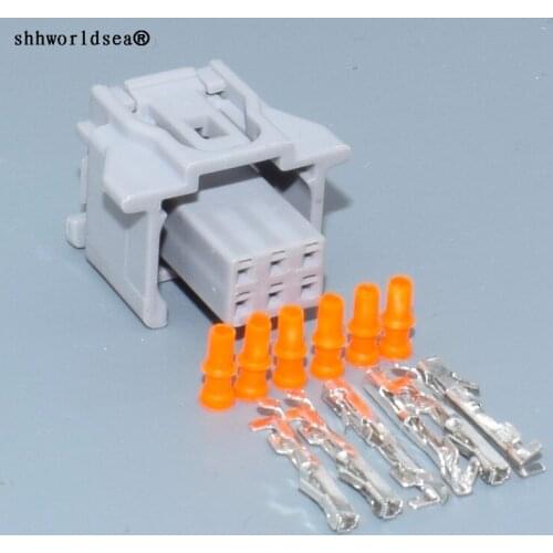 Worldgolden 6pin auto wire plug waterproof automotive connector 90980-12790