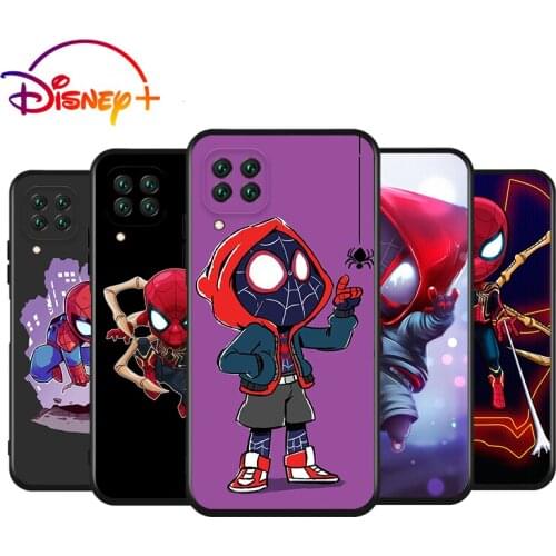 Marvel Cartoon Spiderman Silicone Soft Cover For Huawei Nova 8 7i 7 SE 6 SE 5T 5i 5 Z 4 E 3 3i 3E 2 2i Pro Lite Phone Case