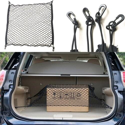 Car Trunk Nylon Rope Net For Mercedes Benz W211 W221 W220 W163 W164 W203 C E GLA SLK GLK CLS M GL CLK AUDI Q3 Q5 Q7