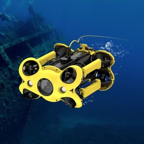Camoro RC Underwater Drone with 4K UHD Camera and Gps Rov Robot Large Capacity Battery for Diving Fishing