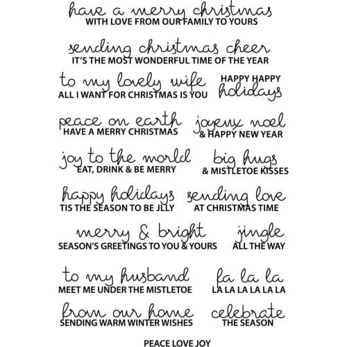 Transparent Clear stamps DIY Silicone Seals Scrapbooking /Card Making/Photo Album Decoration