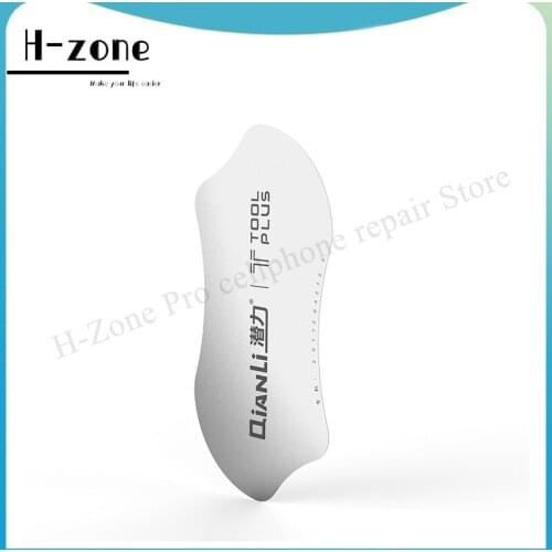 QIANLI 3D Screen Disassembler 0.12mm LCD Screen Metal Removal Tool Disassembly Blade mobile phone repairing tools for IPhone