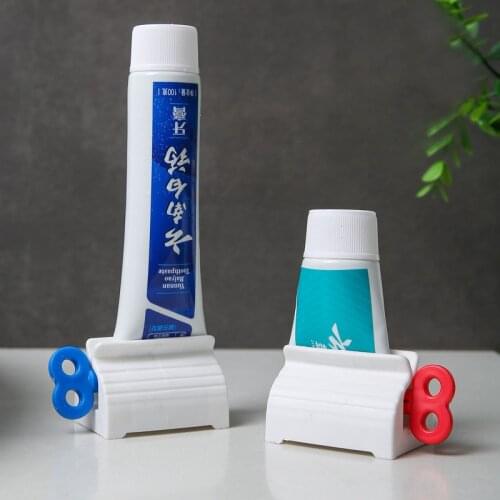 Manual Toothpaste Squeezer Restroom Storage Toothpaste Holder Facial Cleanser Squeezer Bathroom Accessories