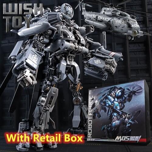 With Retail Box -- WJ Transformation Masterpiece Blackout M05 M-05 SET B KO SS08 Hide Shadow Movie Series Action Figure Toys