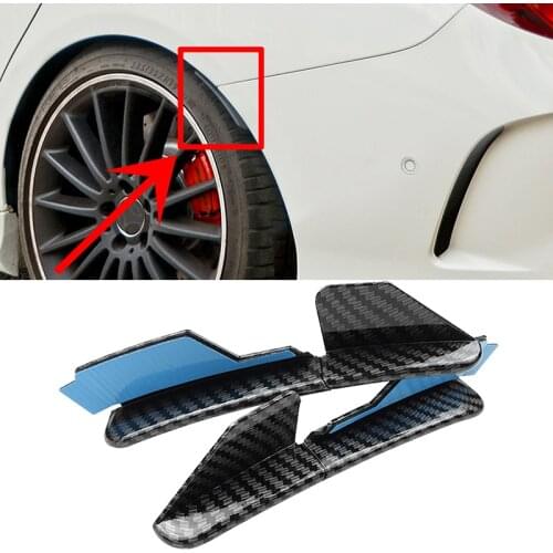 For Mercedes CLA C117 CLA45 AMG CLA180 CLA200 CLA250 2013-2019 Car Side Fender Flare Extension Wheel Eyebrow Protector Lip Trim
