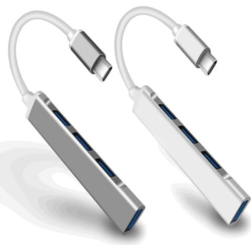 USB C HUB 3.0 Type C 3.1 4 Port Multi Splitter Adapter OTG USB for Macbook Pro 13 15 Air Mi Pro HUAWEI PC Accessories