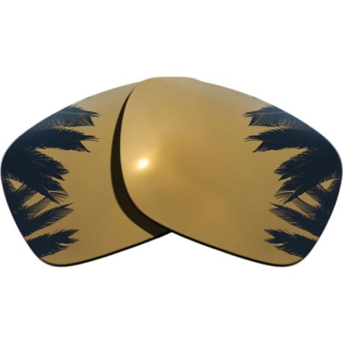 Bronze Gold Mirrored Polarized Replacement Lenses for Ray-Ban RB4165-54mm Sunglasses Frame 100% UVA & UVB