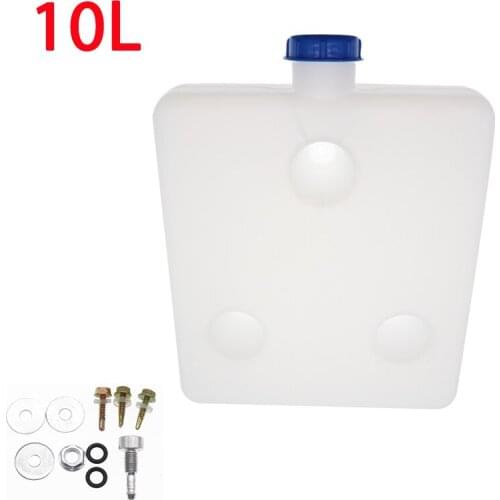 10L Car/Auto Air Parking Heater Fuel Tank Plastic Gasoline Oil Storge For Car Truck Caravan Rectangle Leak Proof Car Accessories