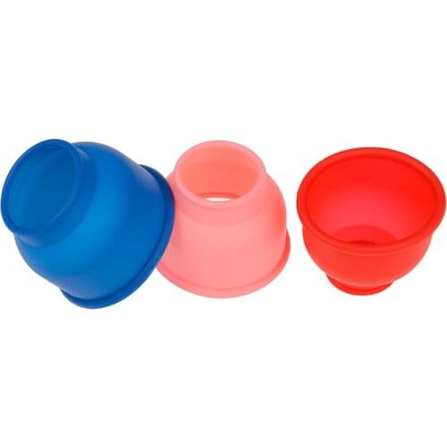 3PCS Male Penis Pump Rings Penis Vacuum Pump Cylinder Accessory Different Size Silicone Sleeves For Penis Pump Sex Toys For Men