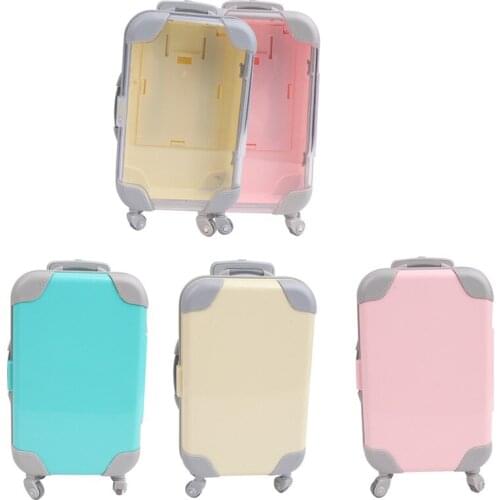 New Fashion Travel Suitcase Fit For 45cm American Girl Doll 18 Inch Dolls Accessoires