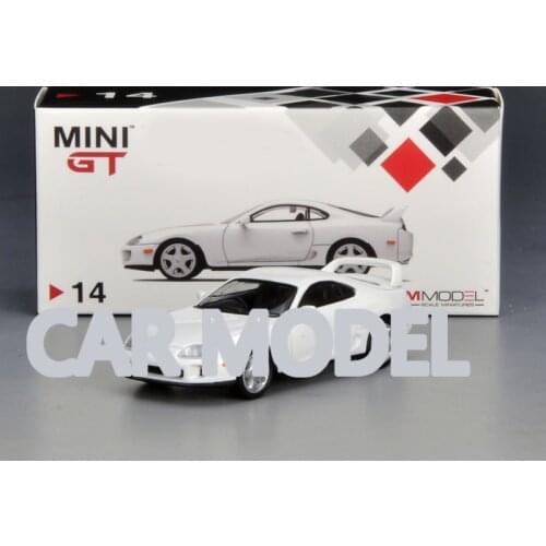 1:64 scale Alloy Toy Vehicles MINI GT Supra JZA80 Car Model Of Childrens Toy Cars Original Authorized Authentic Kids Toys