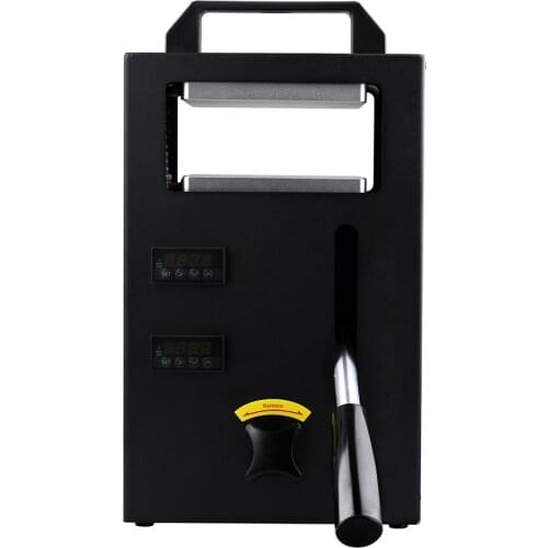 Mini heat Press Machine 4.5x4.7Inch 4T Dual Aluminum Plates with Heat Insulators Digital Control Panel