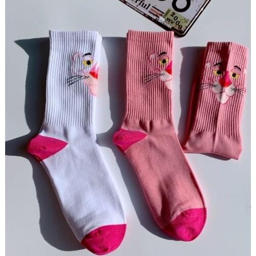 Tiger Sock Mens Crew Adult Kawaii Man Socks Fashion Sox High Quality Plaid Sweet Cotton Autumn Winter Unisex Trendy Calcetines