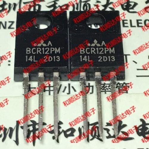 Original New 5pcs / BCR12PM-14L TO-220F TO220F