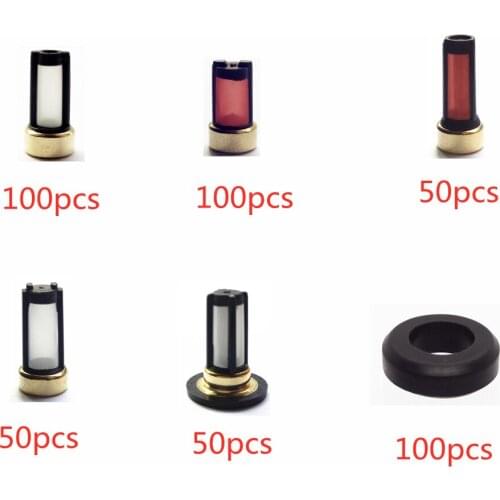 Micro filter rubber seals o ring for fuel injector service kit auto parts replacement
