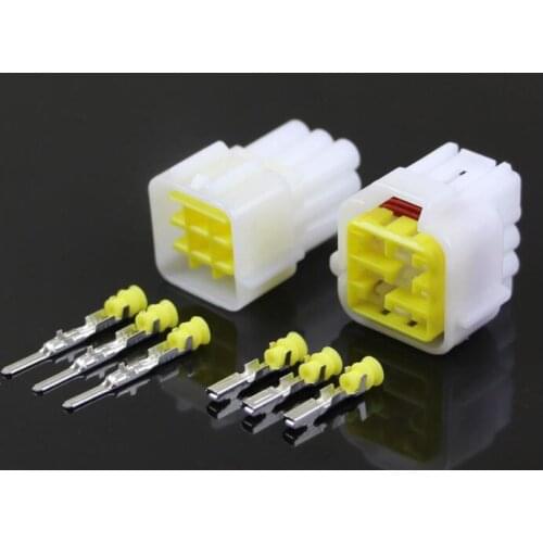 Shhworldsea 10set 9 Pin 9P 2.3mm car connector,HID Auto Waterproof Electrical plug,Automotive refit connector for car Motorcycle