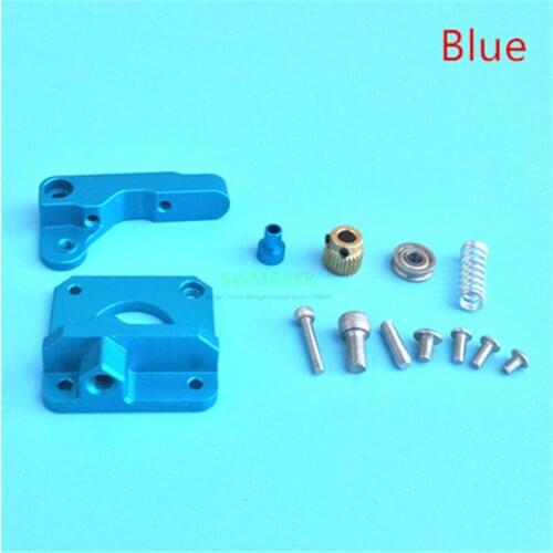 Blue Aluminum Alloy extruder kit Bowden extruder 1.75mm for Creality CR-7 CR-8 CR-10 Ender-3 3D printer