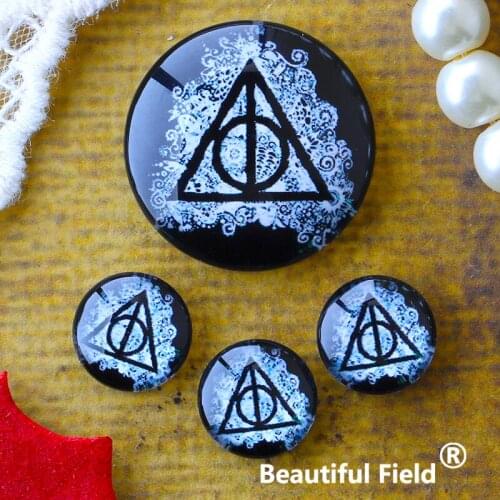 12mm 25mm 14mm 16mm 18mm 20mm Photo Glass Cabochons Round Cameo Set Handmade Settings Stone Magic OTM315