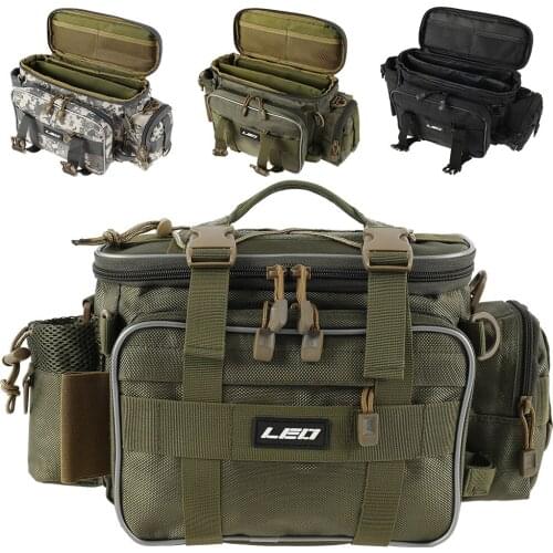 Fishing Storage Bag Sport Waist Pack Photography Package Multifunctional Outdoor Lures Gear Handbag Shoulder Pouch Crossbody Bag