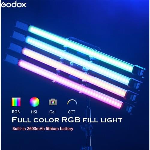 Godox TL60 Pavotube LED Video Tube Light RGB Photography Lighting Handheld Stick Ice Fill Lamp For Movie Makeup Vlog TikTok Live