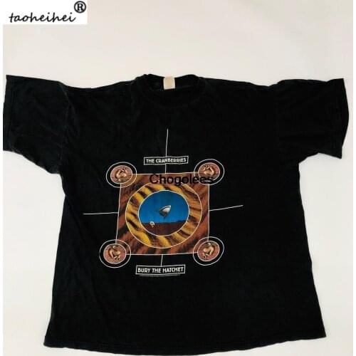 Vintage The Cranberries Bury the Hatchett 1999 Tour T Shirt Irish Rock Band Pop Music Radio Music Shirt