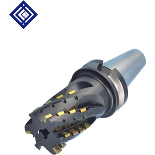 High quality corn teeth end milling cutter handle BT50 indexable spiral end milling cutter holders